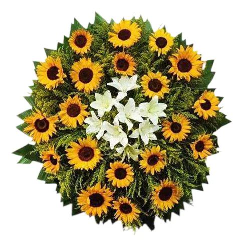 Coroa Liverpool — coroa de flores para velório em São Paulo